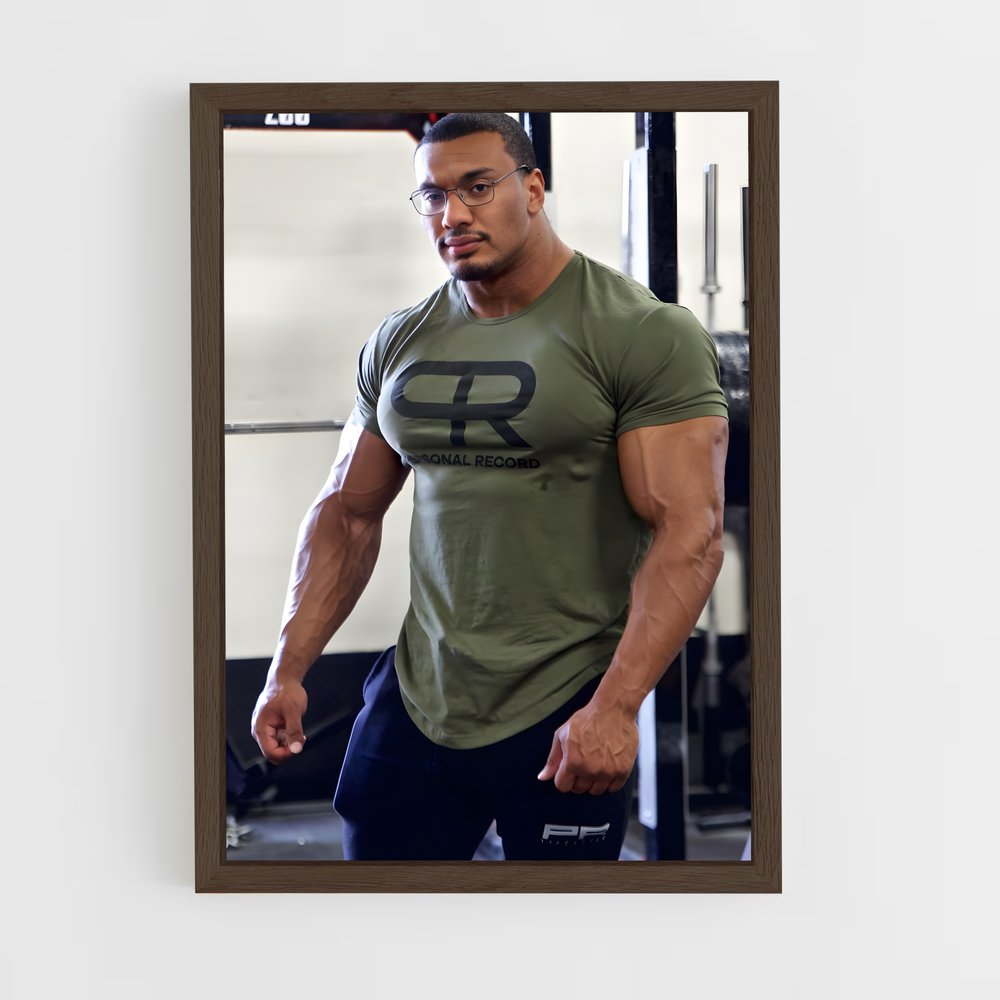 Poster Larry de wheels – affiche Powerlifting (vue 5)
